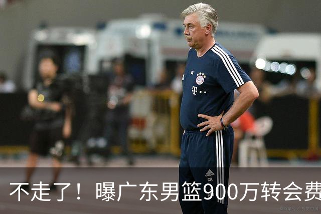 不走了！曝广东男篮900万转会费签下昔日状元内线，杜锋拒绝摆烂